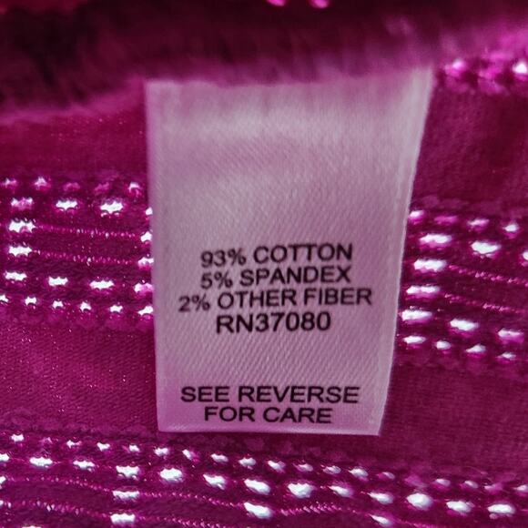 Cato Pink Puff Sleeve Top Womens Size Extra Large XL - Picture 4 of 4